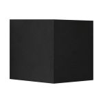 Nordlux Milda Kubi Wall Light Aluminium Black 4.9W 290lm - 830 Warm White