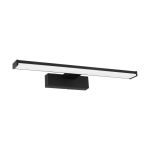 Eglo Wall Light Pandella 1 Aluminium Black Bathroom 7.4W 900lm - 840 Cool White | IP44 