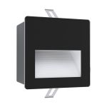 Eglo Wall Light Aracena Aluminium Black 3W 500lm - 840 Cool White
