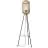 Brilliant Standing Light Woodrow Metal Bamboo Brown | 450mm - Suitable for 1x E27