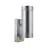 Nordlux Tin Wall Light Metal and Glass Grey Up & Down | 76mm - IP54 - Suitable for 2x GU10 - Motion and Light Sensor