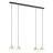 Emibig Pendant Elit Steel Black | Suitable for 4x GX53 - Max 12W