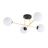 Emibig Ceiling Light Magnum Steel Black | Suitable for 4x E14 - Max 10W