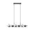 Emibig Pendant Rory Steel Black | Suitable for 6x E14 - Max 10W
