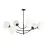 Emibig Ceiling Light Hunter Steel Black | Suitable for 6x E14 - Max 10W
