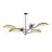 Emibig Ceiling Light Vene Steel Black | Suitable for 6x E14 - Max 10W
