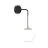 Emibig Wall Light Ognis Steel Black | Suitable for 1x E27 - Max 10W