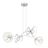 Emibig Pendant Euforia Steel White | Suitable for 4x E27 - Max 15W
