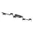 Emibig Ceiling Light Bet Steel Black | Suitable for 6x GX53 - Max 12W