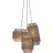 Good&Mojo Pendant Bhutan Bamboo Brown | Suitable for 3x E27 