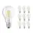 Multipack 10x Ledvance  Classic LED E27 Pear Filament Clear 4W 470lm - 827 Extra Warm White | Replaces 40W