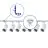 Bright Choice Complete Set 1-Phase Rail L 1,5 x 2 Meter White | incl. 7x Spot + GU10 2700K 3W Dimmable + End Cap, Power Connector and L -Connector 