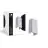 D'Lite Wall Light Aurora Aluminium Silver Up & Down 6.5W 500lm - 830-840 CCT | IP54