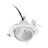 Philips LED Spot Greenspace Accent Elbow Aluminium White 24W 2900lm 36D - 827 Extra Warm White | 163mm - IP20 - Interact Dimmable