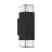 Eglo Wall Light Castelnuovo Aluminium Black | IP65 - Suitable for 1x GU10