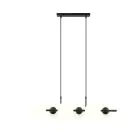 Emibig Pendant Rory Steel Black | Suitable for 6x E14 - Max 10W