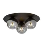 Emibig Ceiling Light Solar Steel Black | Suitable for 3x E14 - Max 10W