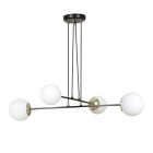 Emibig Pendant Ognis Steel Black | Suitable for 4x E27 - Max 10W
