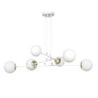 Emibig Pendant Ognis Steel White | Suitable for 6x E27 - Max 10W