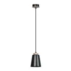 Emibig Pendant Bolero Steel Black | Suitable for 1x E27 - Max 15W