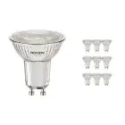 Multipack 10x Noxion LED Spot GU10 PAR16 4.6W 440lm 36D - 840 Cool White | Dimmable - Replaces 50W