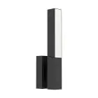 Eglo Wall Light Ugento Steel Black 4W 460lm - 830 Warm White | IP65