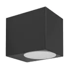 Eglo Wall Light Jabaga Black 4W 400lm - 830 Warm White | IP44