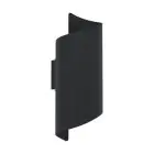 Eglo Wall Light Montarello Steel Black 4W 510lm - 827-840-860 CCT | IP54