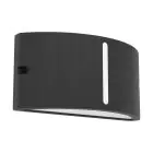 Eglo Wall Light Poggiarello Black | IP54 - Suitable for 1x E14