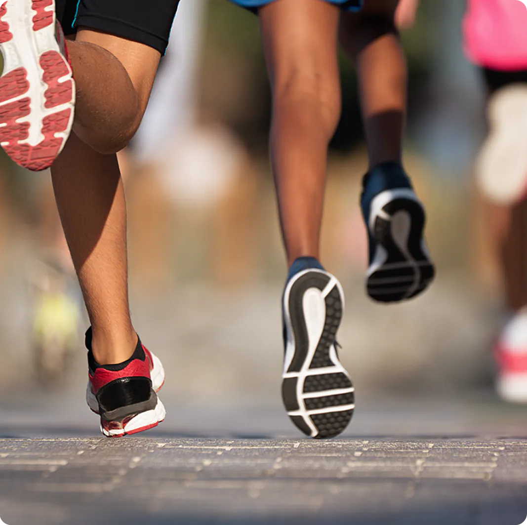 going for a run